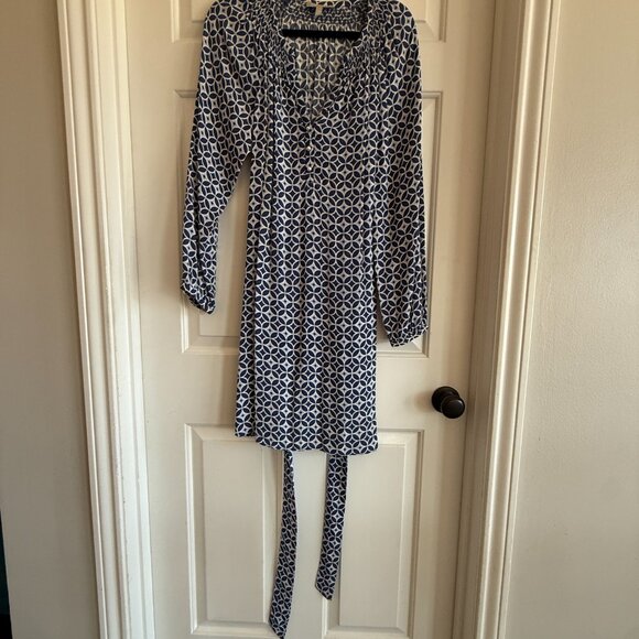 VTG Banana Republic Tie-Waist Dress - W size 12 - EUC - Picture 2 of 11